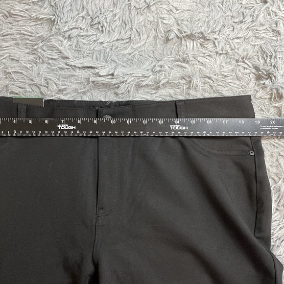 NWT DKNY JEANS  Women's XL Ponte Pant Black - Picture 3 of 8